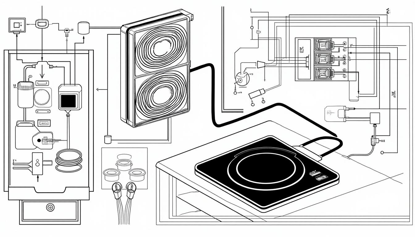 Comment tirer une ligne pour une plaque à induction ? 1 découvrez comment tirer une ligne électrique en toute sécurité pour installer une plaque à induction, avec des conseils pratiques et des étapes détaillées.