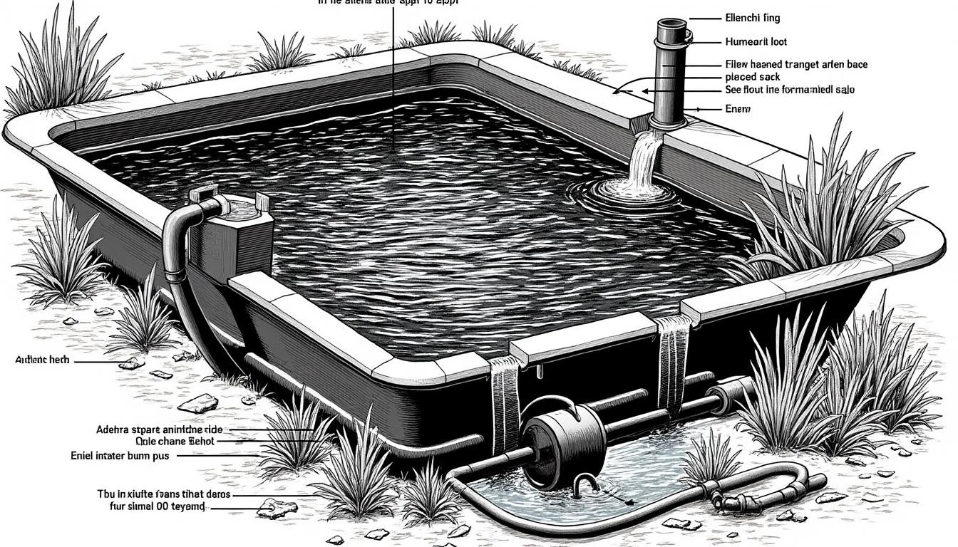 découvrez notre guide complet pour l'installation d'une pompe de bassin avec un schéma détaillé et des conseils pratiques pour garantir une mise en place efficace et sécurisée.