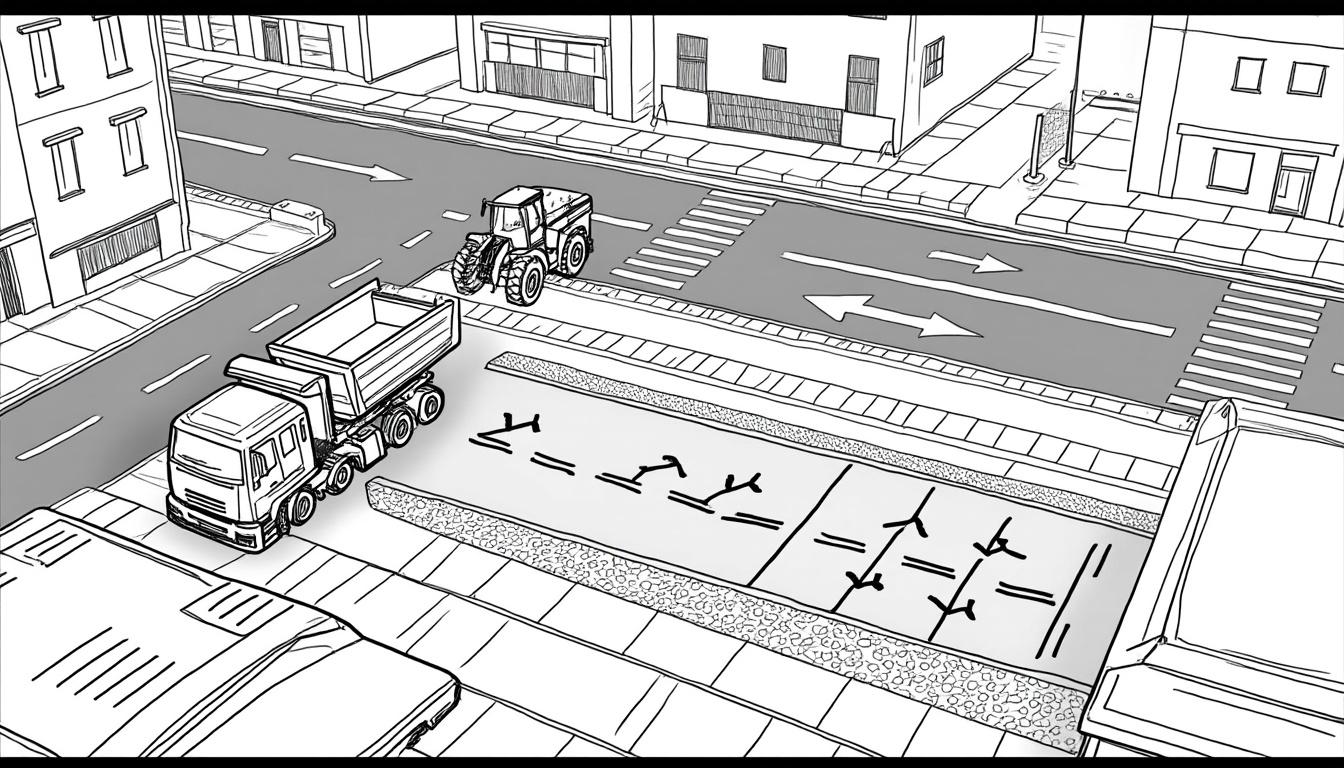 découvrez notre service de marquage au sol pour travaux publics à orléans, conçu pour optimiser la sécurité et l'efficacité de votre chantier dès maintenant.