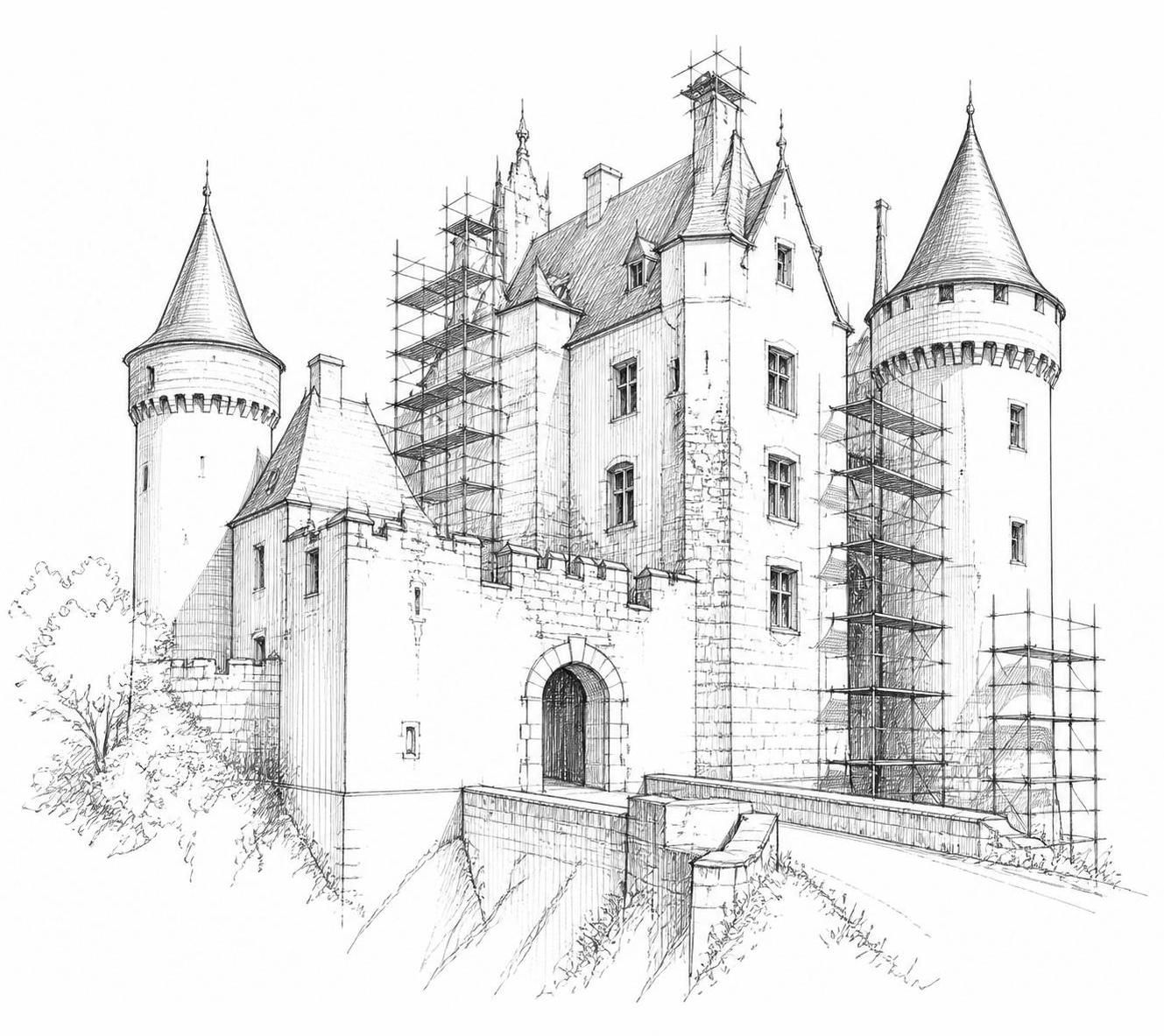 Chateau à rénover : transformez ce patrimoine en une résidence de rêve 1 découvrez ce château à rénover et donnez vie à une résidence de rêve en préservant un patrimoine unique. opportunité rare pour les passionnés d'histoire et de rénovation.