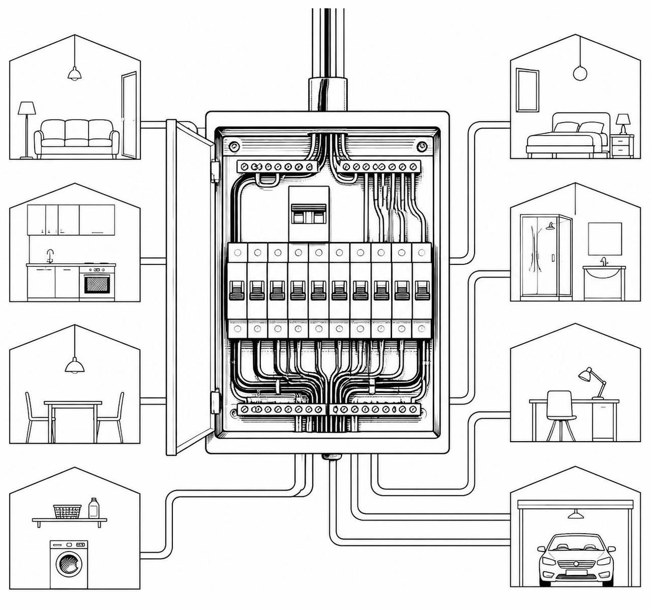 Combien de circuits prévoir dans un tableau électrique 1 découvrez combien de circuits prévoir dans un tableau électrique pour assurer la sécurité et l'efficacité de votre installation électrique domestique ou professionnelle.