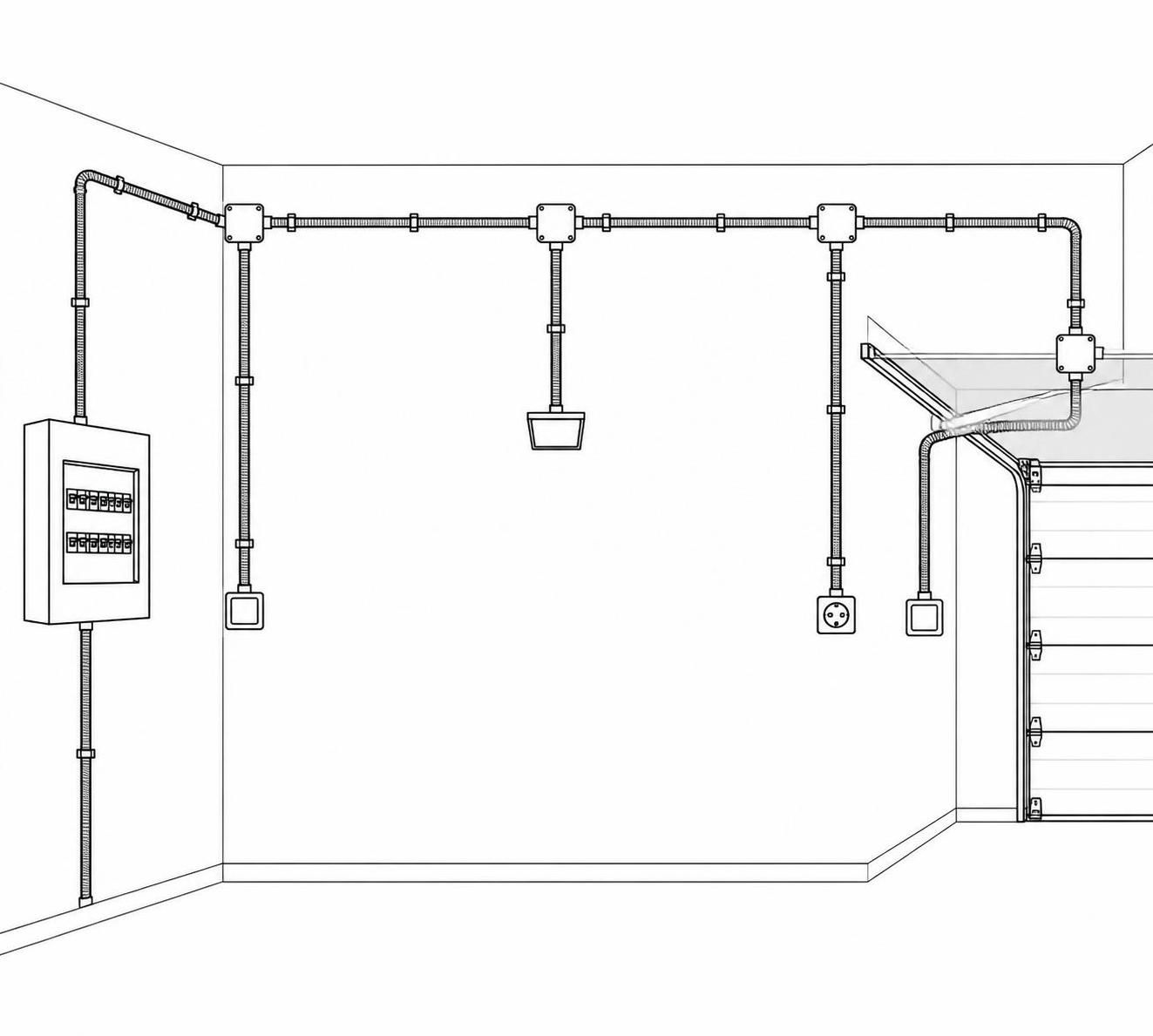 découvrez les étapes essentielles pour tirer une ligne électrique dans un garage en toute sécurité, du choix des matériaux à l'installation conforme aux normes électriques.