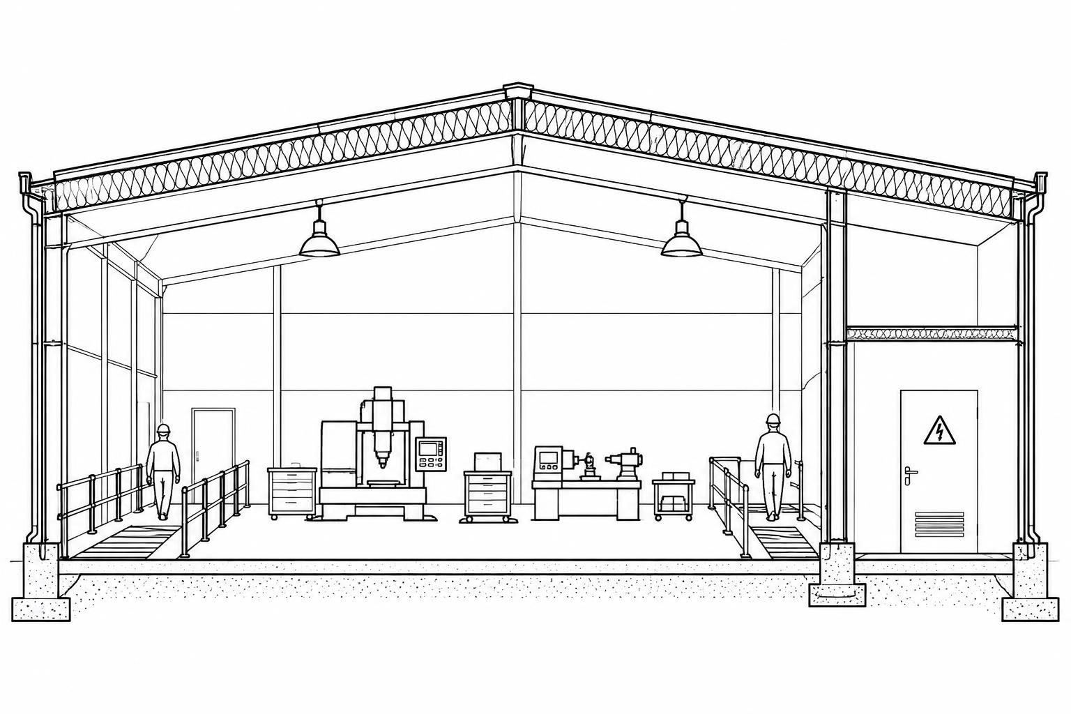 rénover un bâtiment industriel optimise vos espaces, améliore leur fonctionnalité et accompagne la croissance de votre activité.
